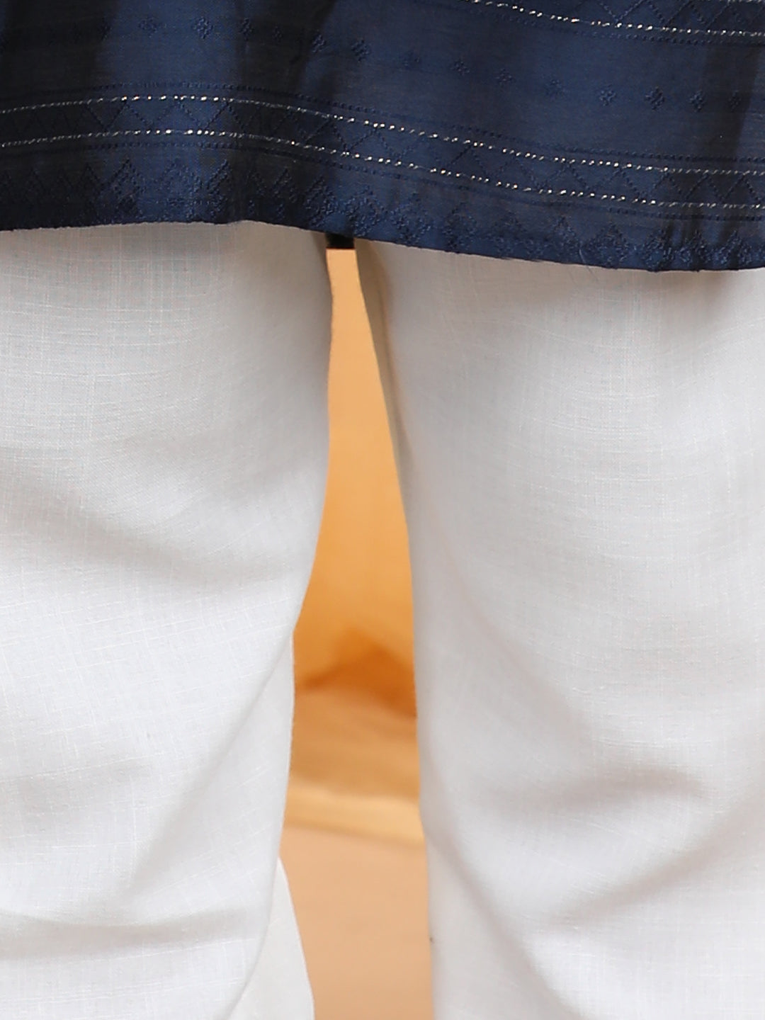 Dark Blue emroidered work Kurta Set