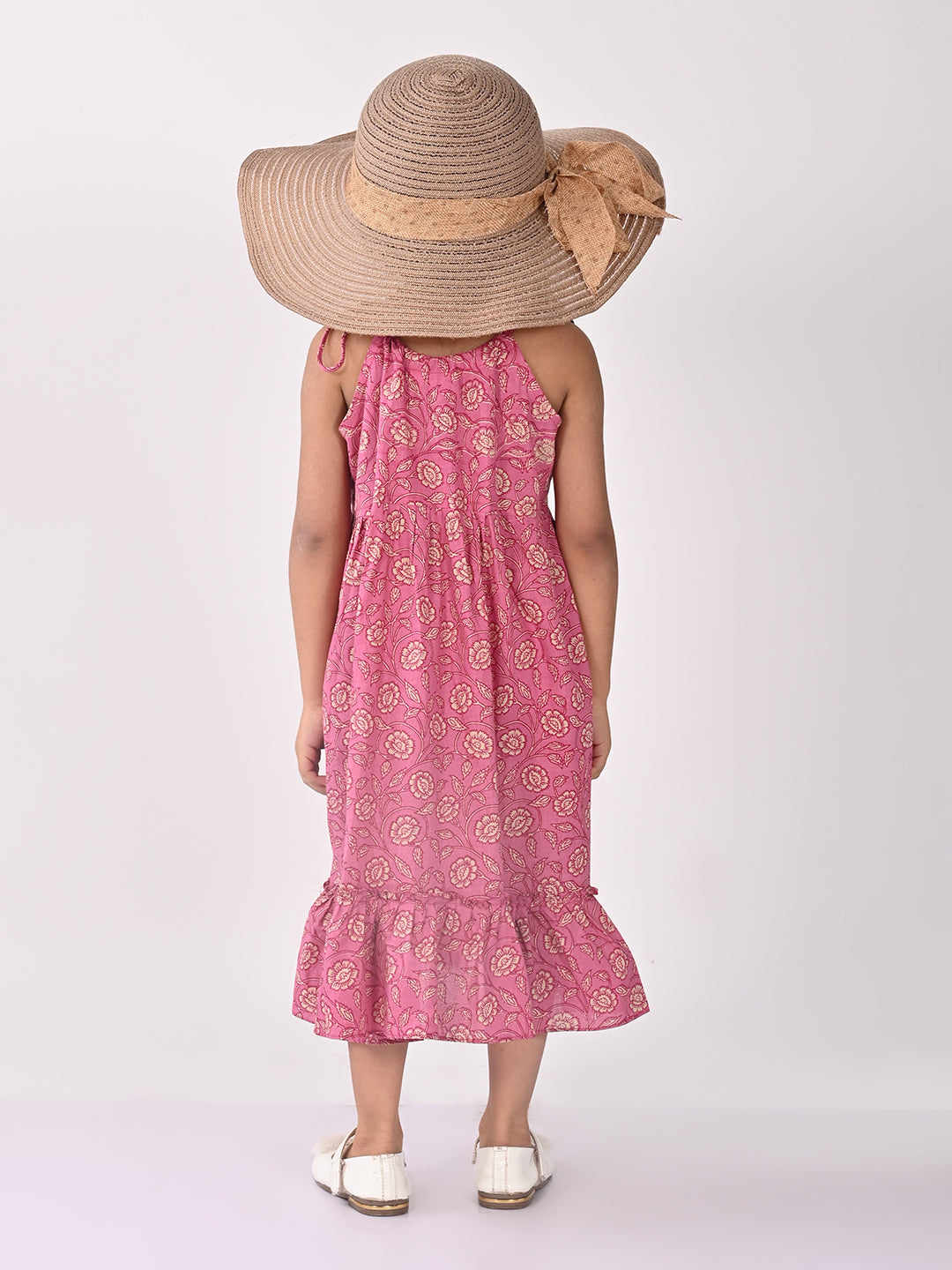 Pink Floral Dress