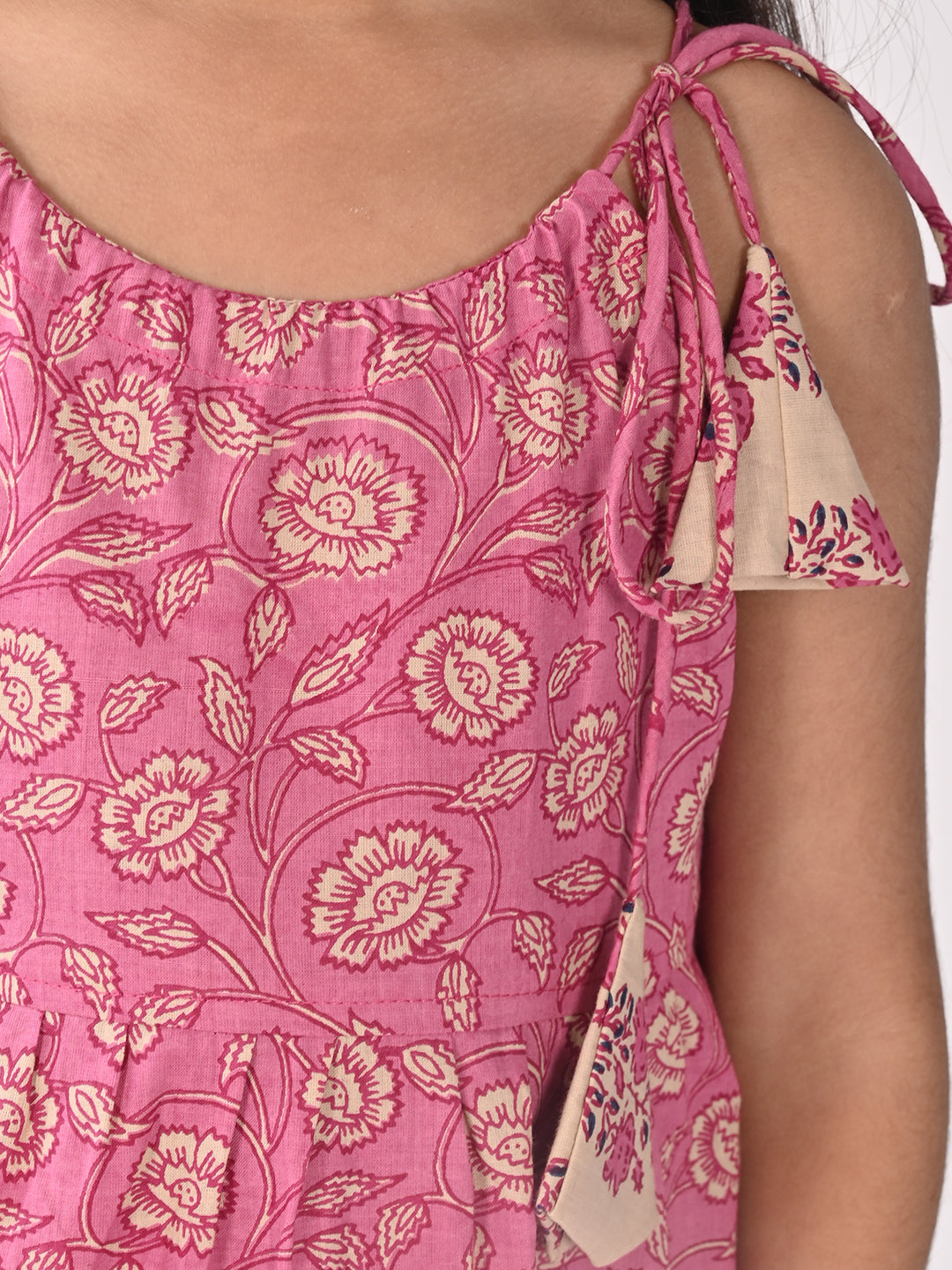 Pink Floral Dress