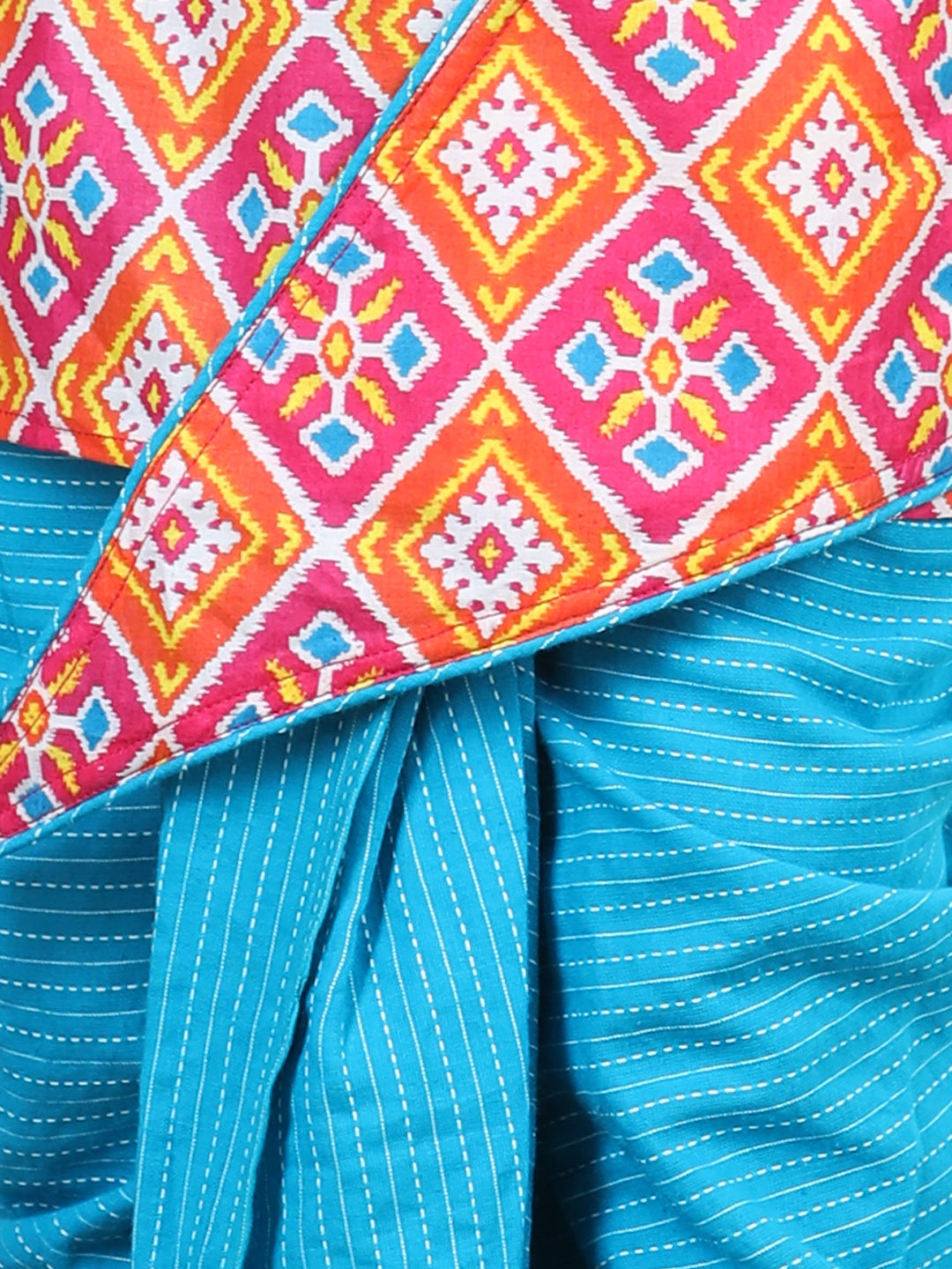 Patola Printed Asymetrical Style kurta Dhoti