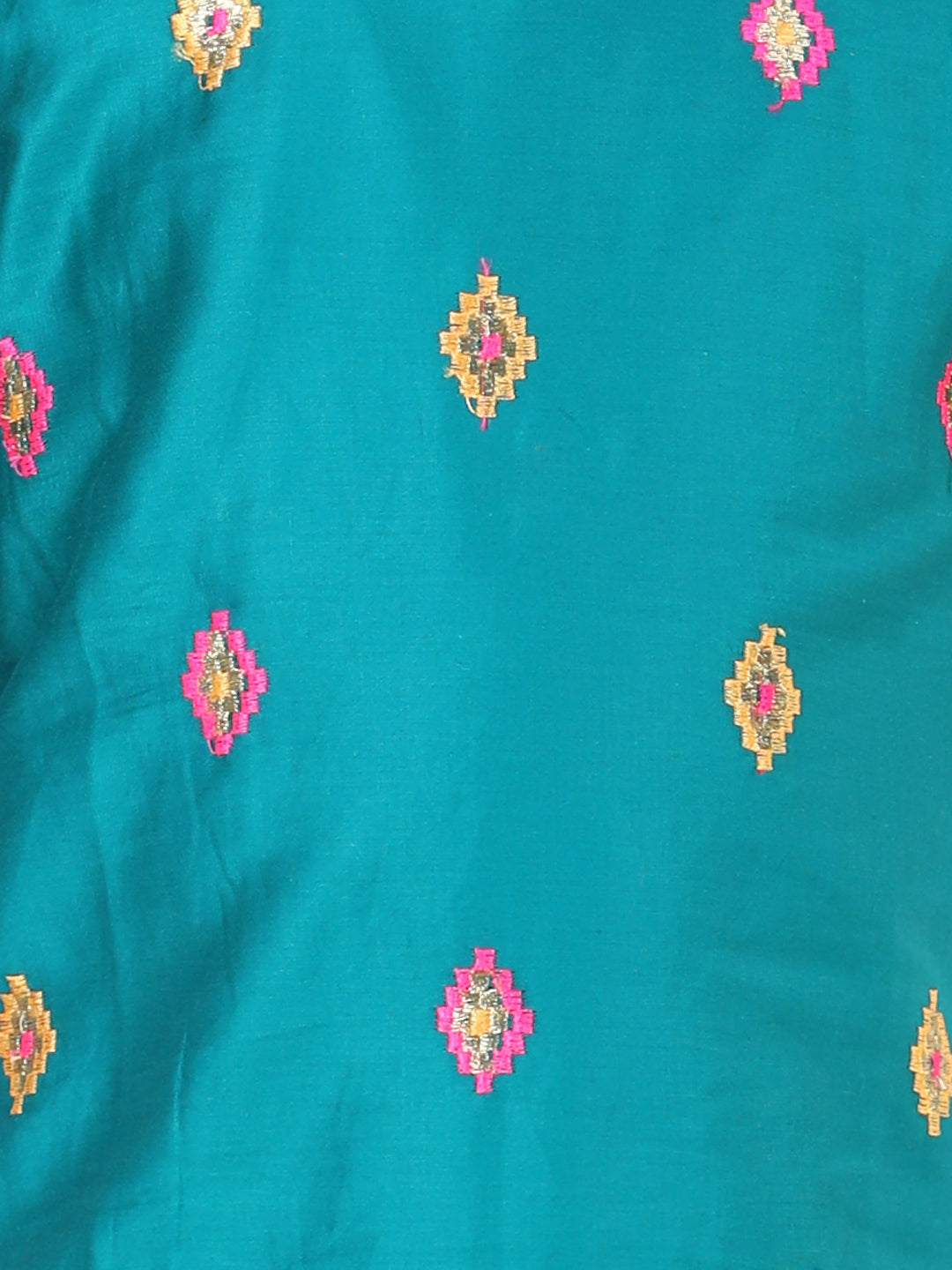 Green Embroidered Kurta Set