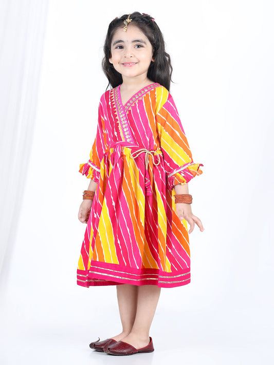 Leheriya printed Cotton Dress