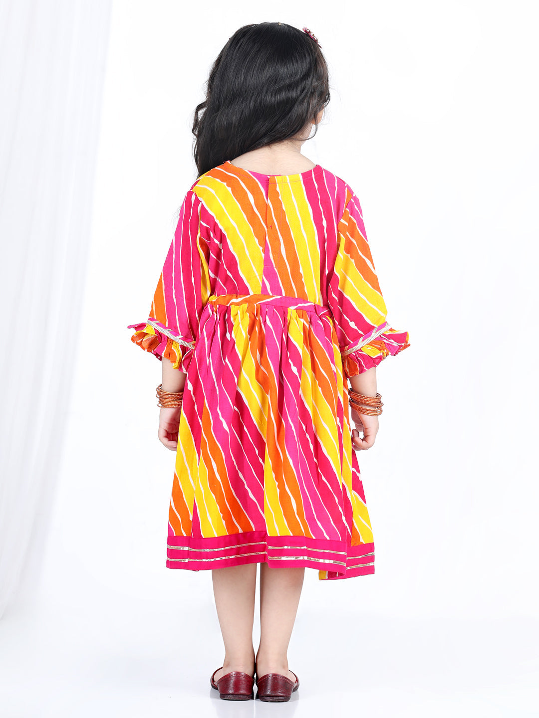Leheriya printed Cotton Dress