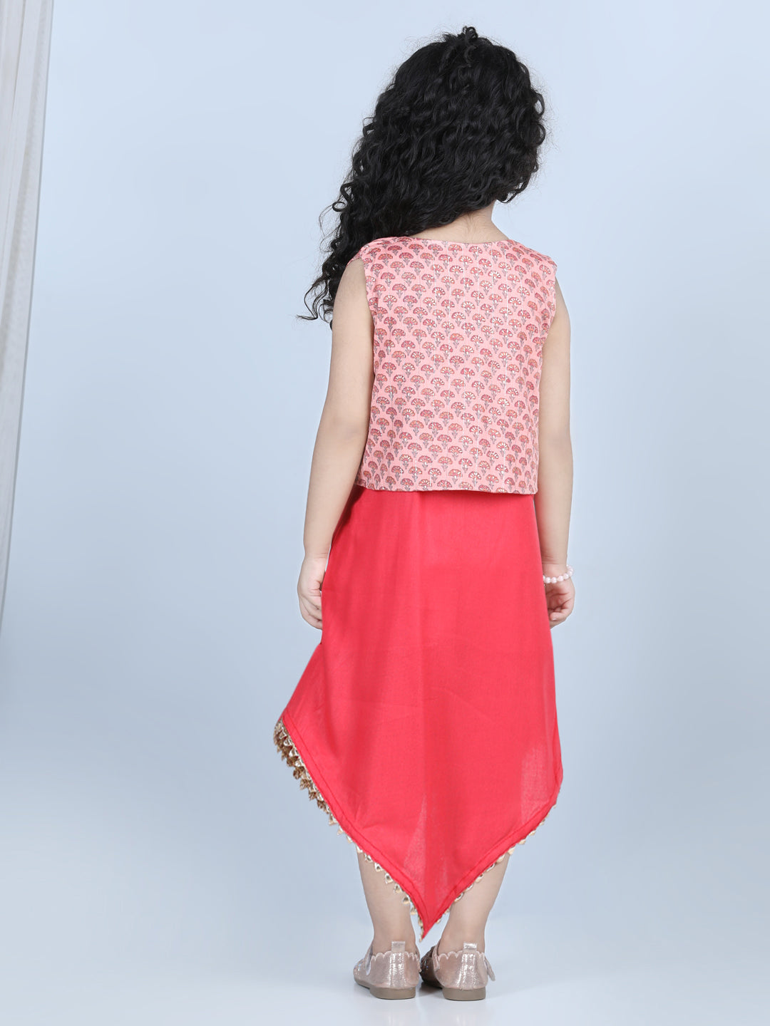 Pink Dress with Jacket