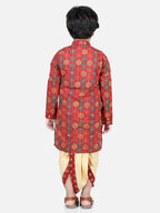 Patola Printed & Pintex Work Kurta Dhoti