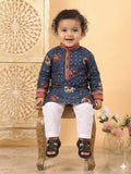 Blue Patola printed Kurta and pajama