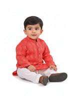Red Kurta with pajama