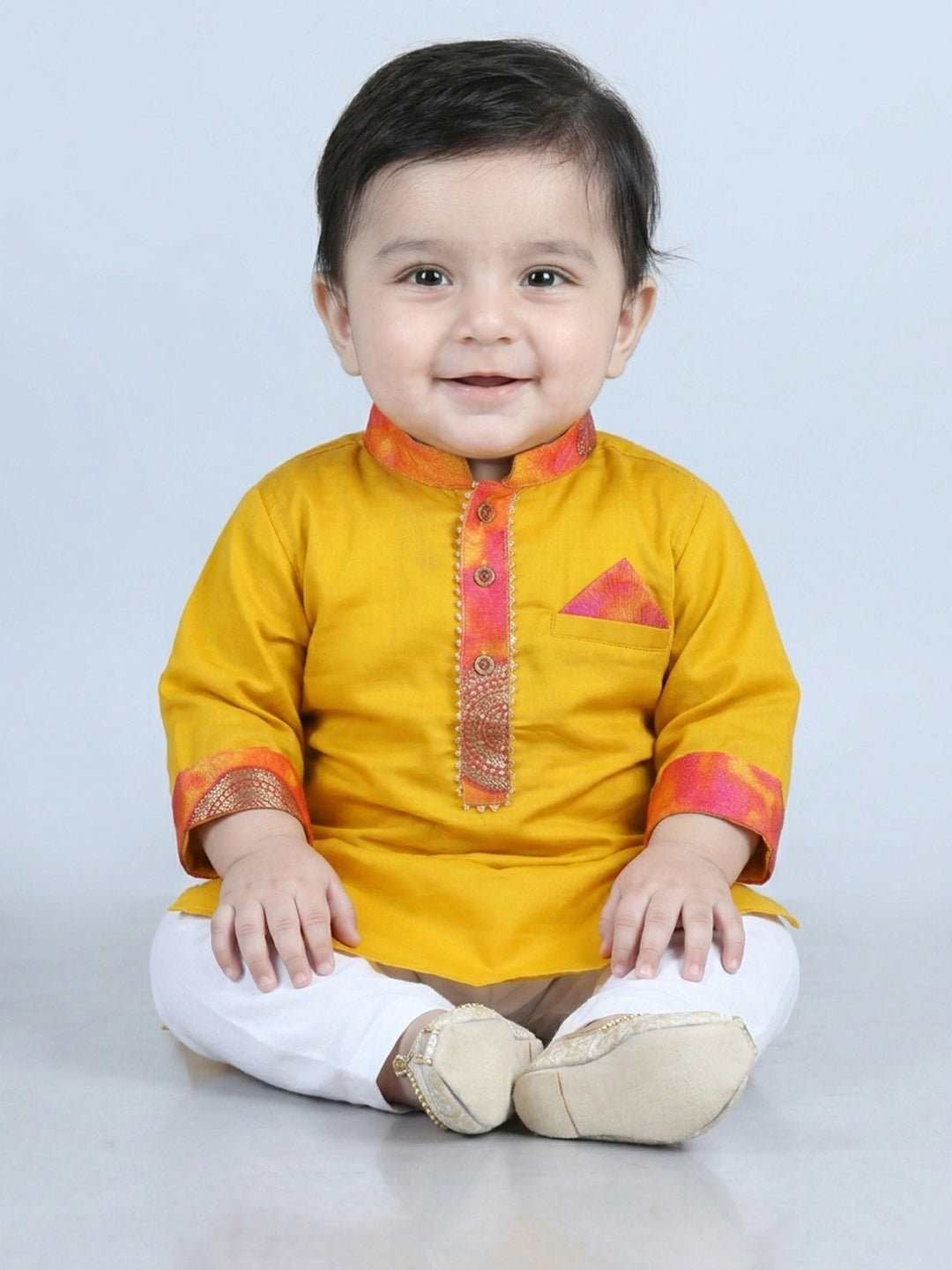 Yellow Kurta with pajama