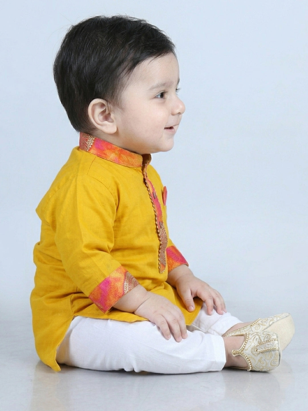 Yellow Kurta with pajama