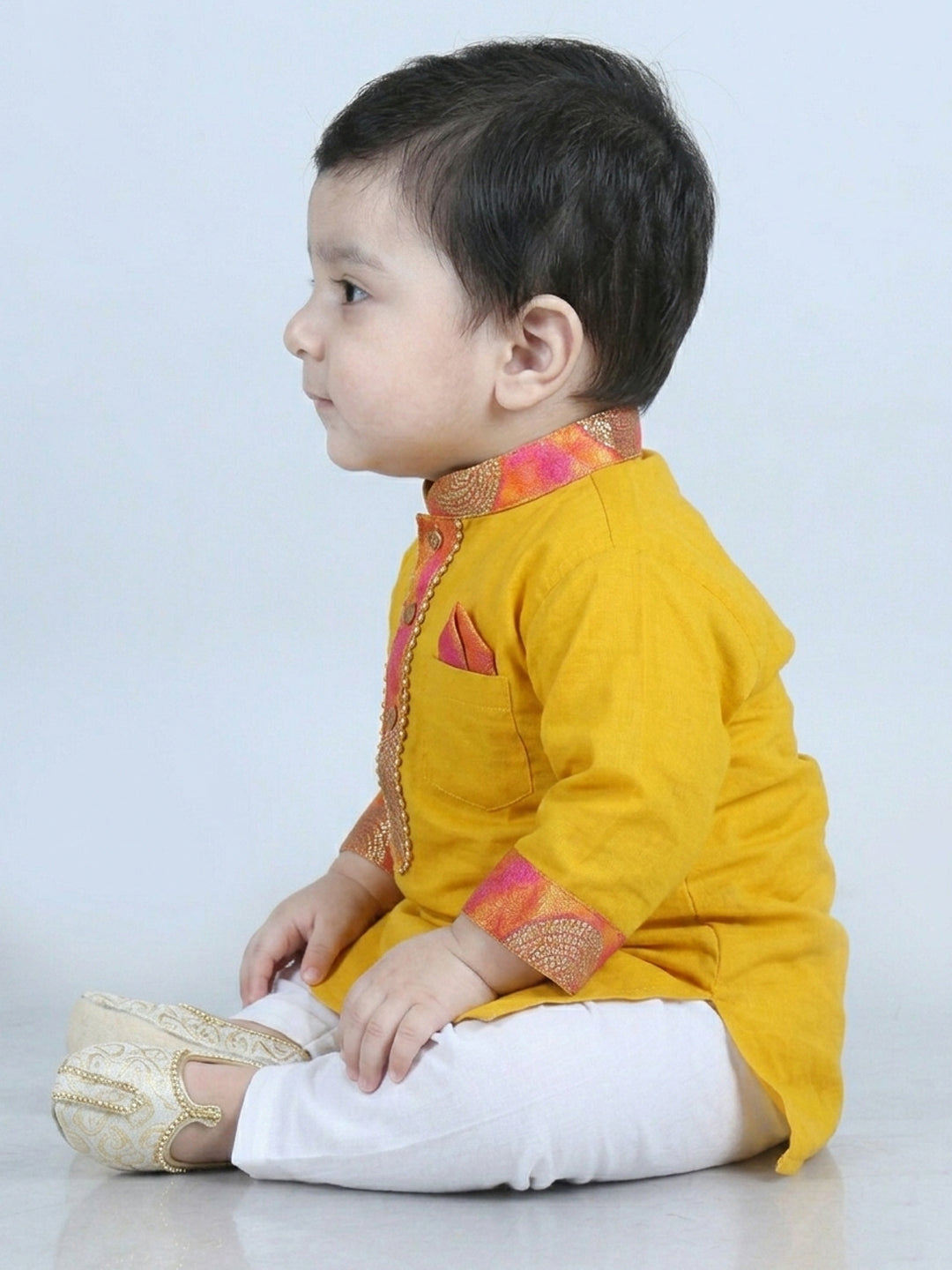 Yellow Kurta with pajama