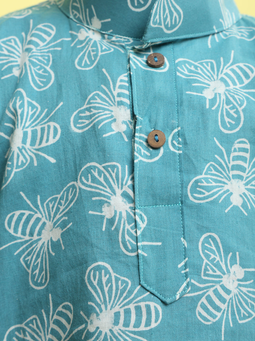 Blue butterfly Printed Shirt