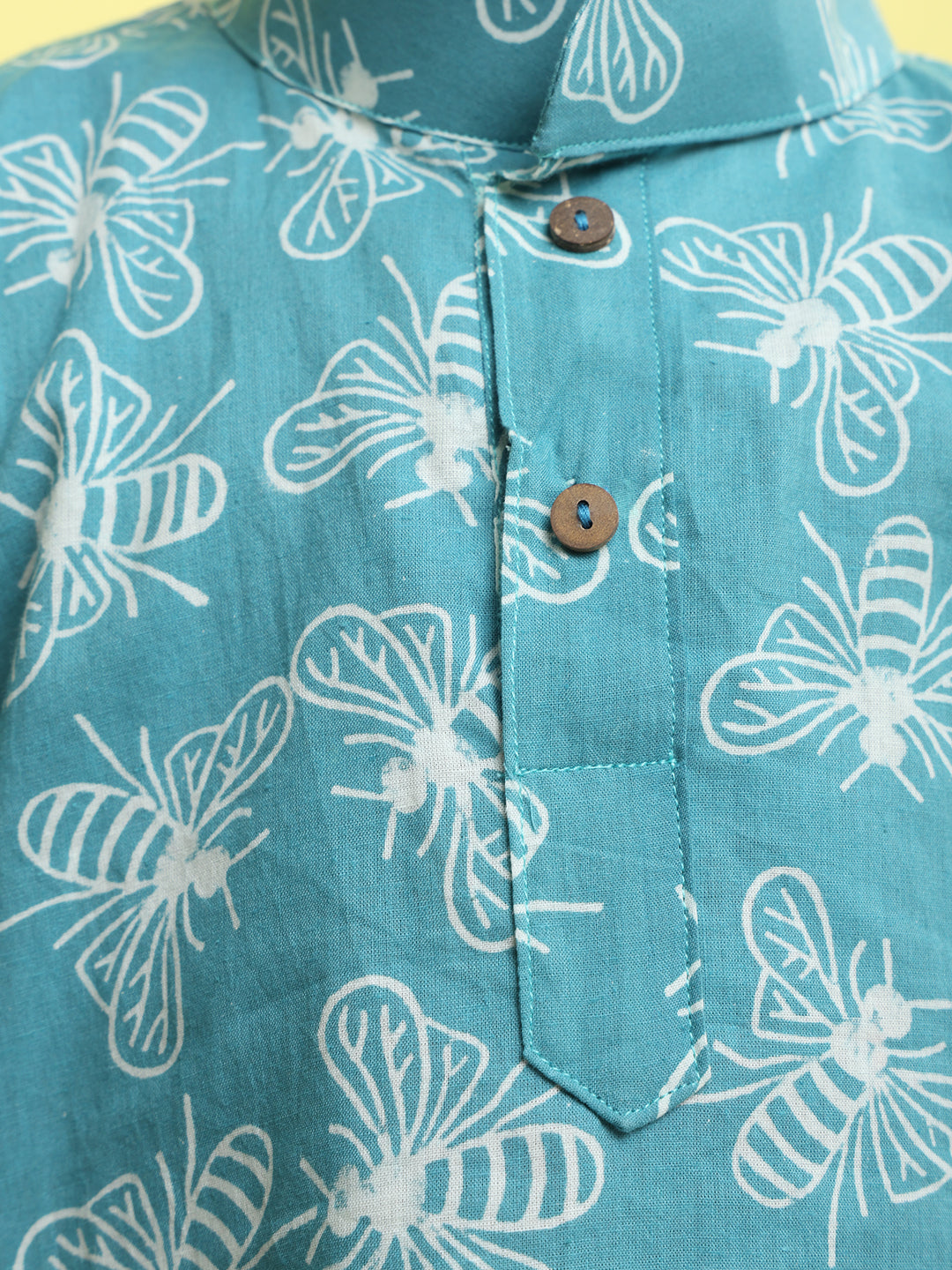 Blue butterfly Printed Shirt