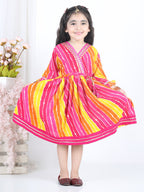Leheriya printed Cotton Dress