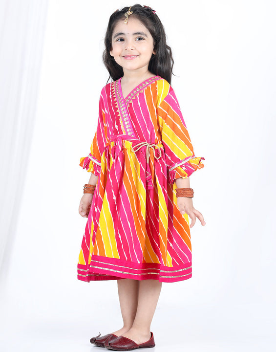 Leheriya printed Cotton Dress